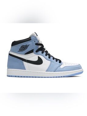 Jordan 1 Retro High OG University Blue Mens Size 12 - #555088-134